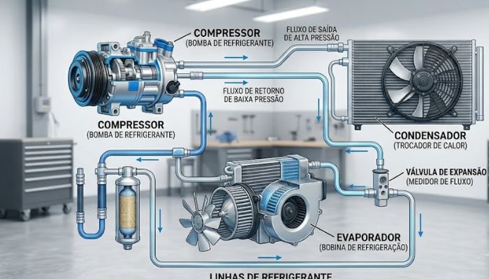 Ar-Condicionado do Carro Não Está Gelando? Veja os Principais Motivos