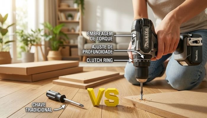 Chave de Impacto ou Parafusadeira Comum: Qual Você Realmente Precisa?