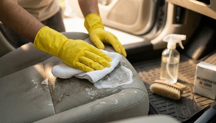 Como Limpar o Estofado do Carro Encardido Sem Gastar Muito