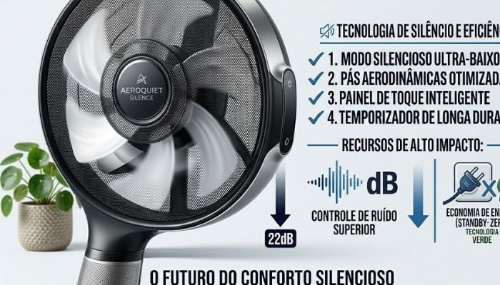 Melhor Ventilador Silencioso para Dormir