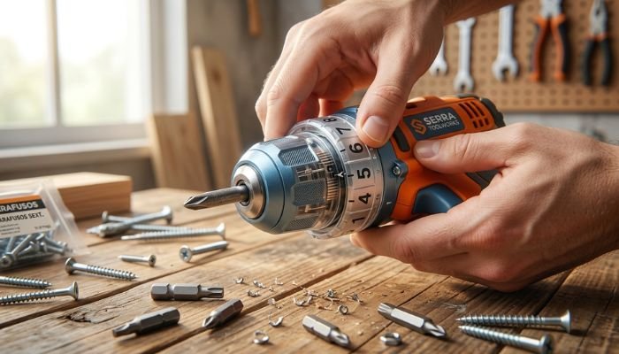 Como Usar uma Parafusadeira Sem Danificar Parafusos