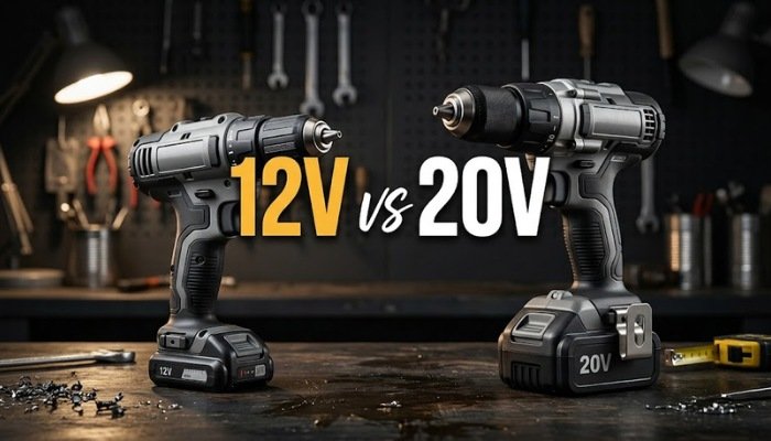 Parafusadeira de 12V ou 20V: Qual a Potência Certa para Ter em Casa?