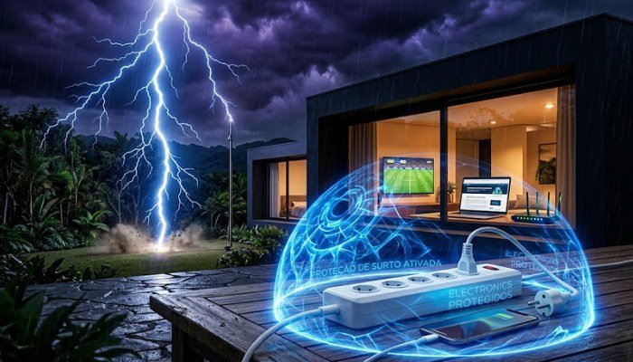 Por Que Raios e Quedas de Energia São Tão Perigosos Para Eletrônicos